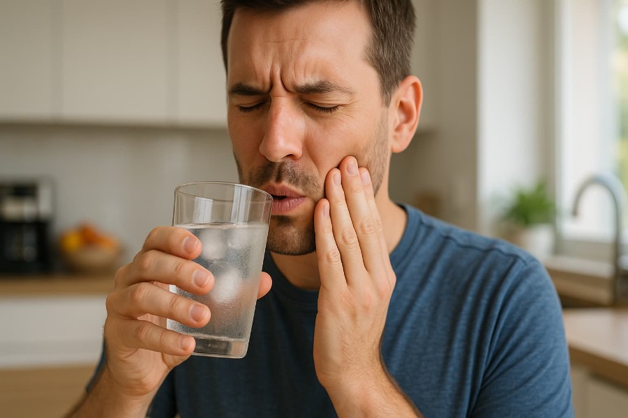 у мужчины болит зуб