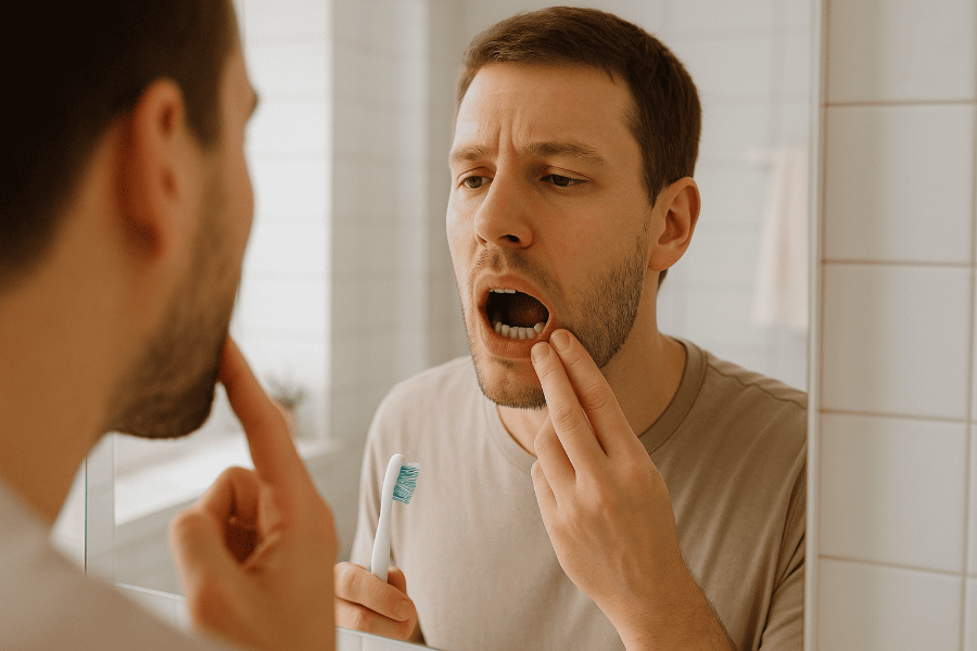 проблема с зубом