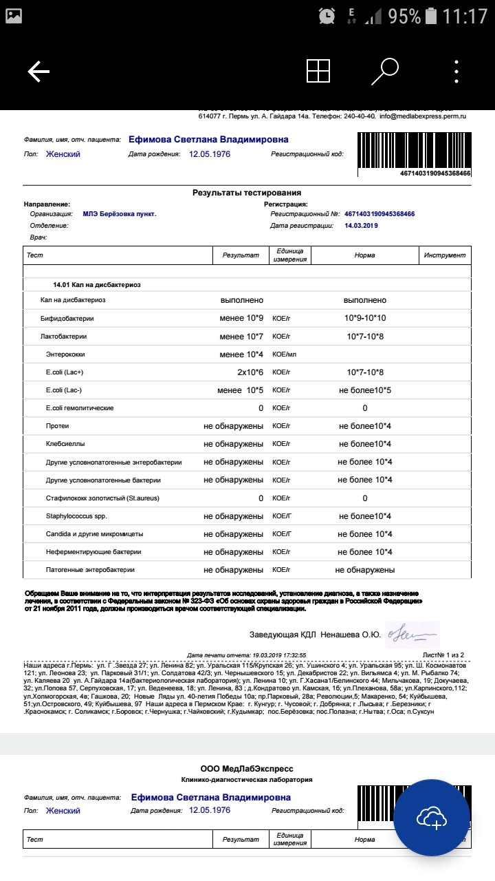 Медлабэкспресс пермь прайс