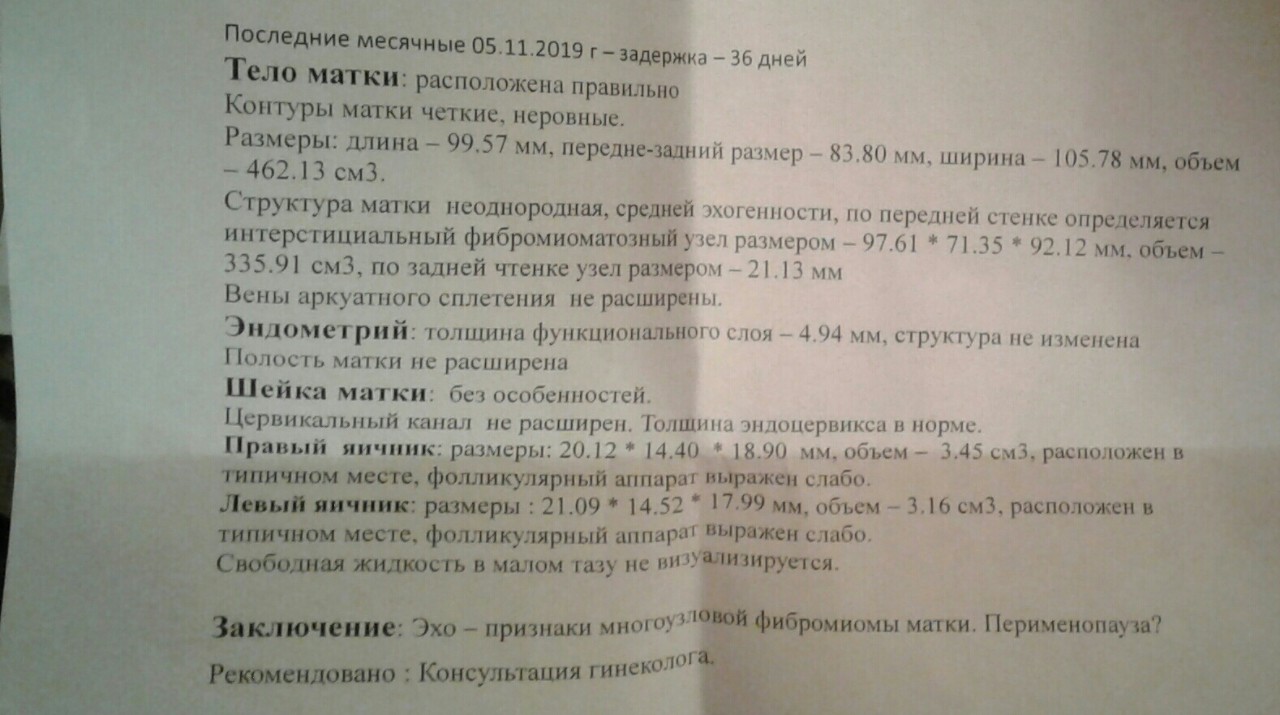 Эндометрии 7 менопаузе