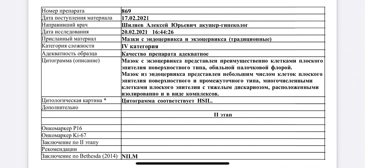 Адекватность цитологического образца адекватный что это