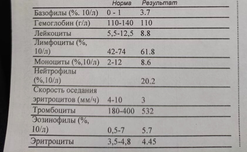 Повышены базофилы понижены