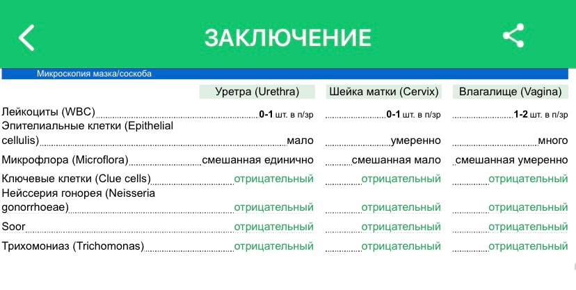 Мазок на онкоцитологию фото результатов