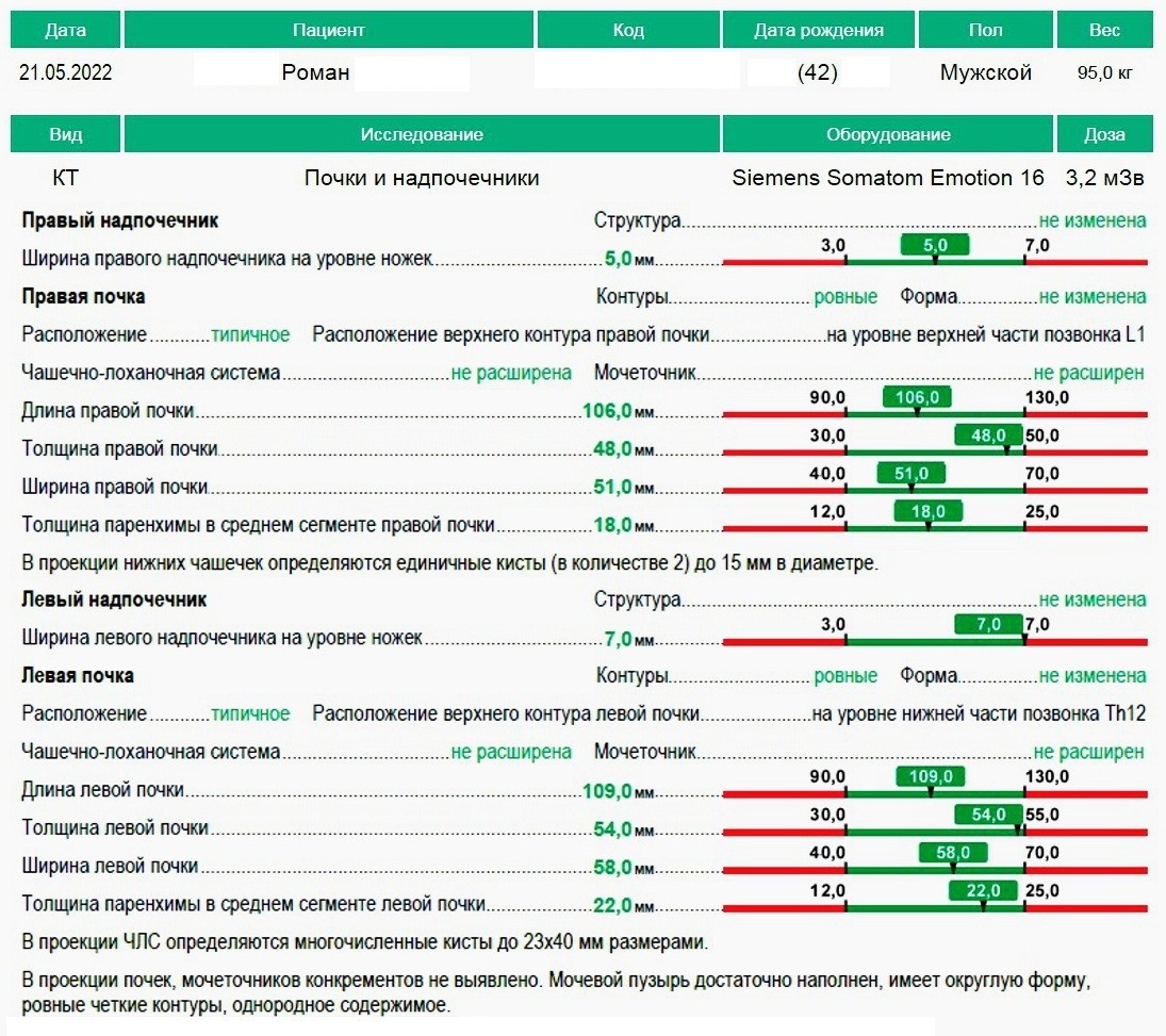 Мочевой лист образец для нефролога