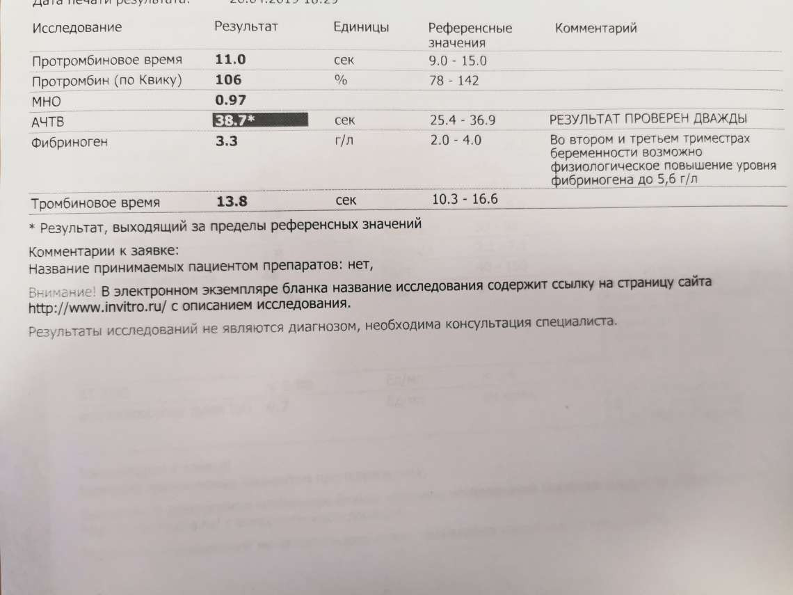 Ачтв повышен. АЧТВ 35.1. Нормальный показатель АЧТВ. АЧТВ АПТВ.