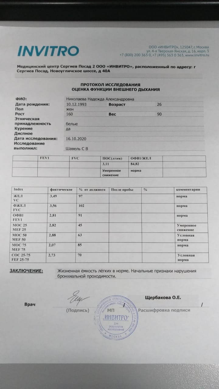 Застойная пневмония карта вызова смп