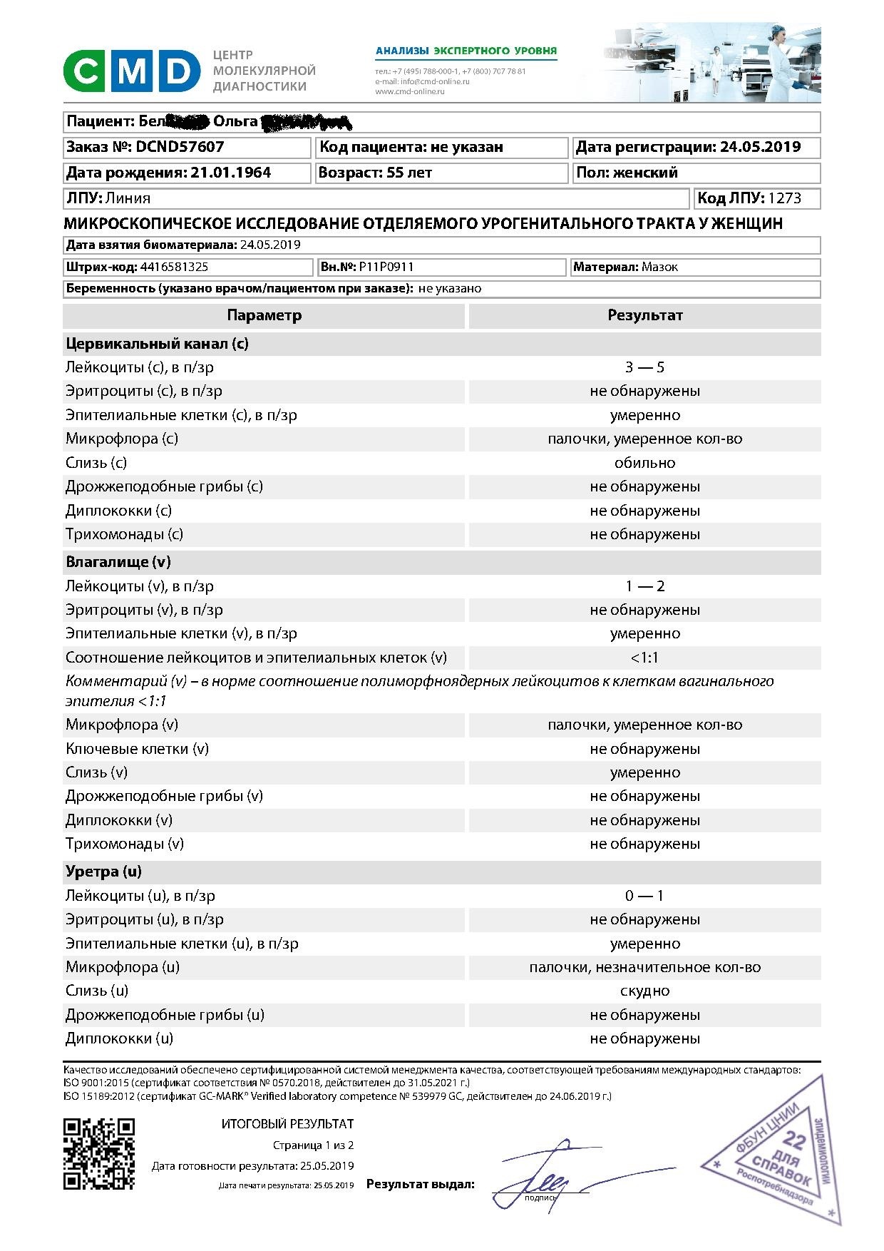 Цервикальный канал 1