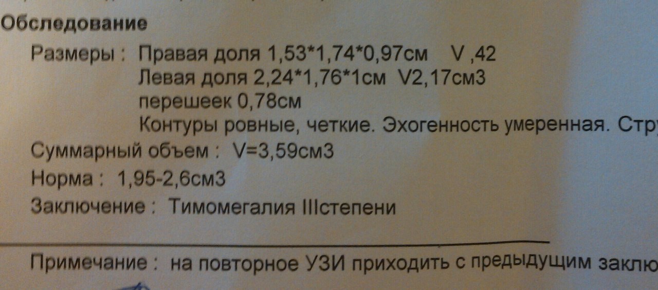 Протокол узи вилочковой железы образец